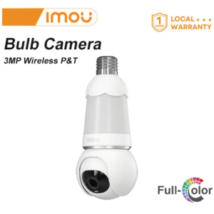 IMOU Bulb Camera 3MP IPC-S6DP – 360° Smart Home WiFi Camera with AI Detection & 2K UHD