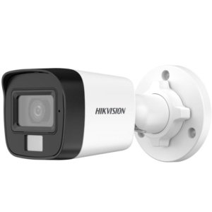Hikvision 2MP Audio Bullet Camera – DS-2CE16D0T-LPFS | IR & White Light