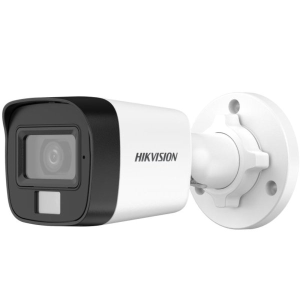 Hikvision 2MP Audio Bullet Camera – DS-2CE16D0T-LPFS | IR & White Light