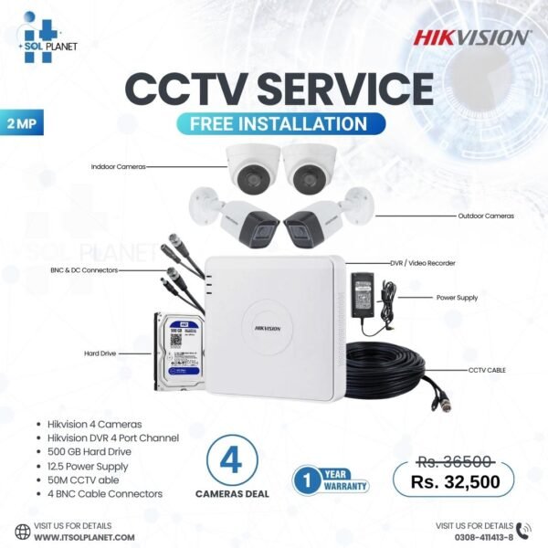 4 Camera Package